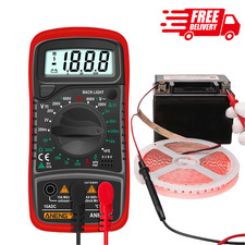 Professional Digital Multimeter Voltmeter Ohmmeter Ammeter Multi Tester Meter