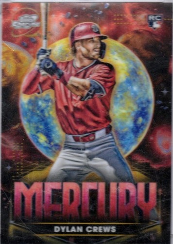 2025 Topps Chrome Cosmic Dylan Crews Sun Planetary Rookie #PPS-8 