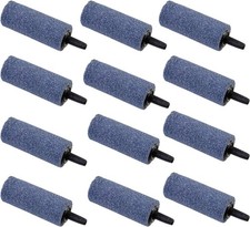 Aquarium Air Stones 2 inch 12 Pack, Bubble Stone, 2 inch, Blue