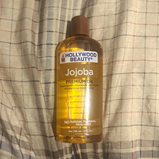 Hollywood Beauty Jojoba Premium Oil Anti-Frizz Hydrating Hair Oil 8 fl oz
