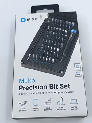 iFixit Mako Precision Bit Set 64-teilig Werkzeug Reparatur Kit Smartphone NEU
