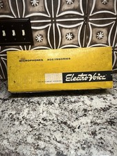 Electro Voice 644 dynamic microphone Impedancene Shotgun VTG in Original Box