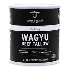South Chicago Packing Wagyu Beef Tallow, 42 Ounces, Paleo-friendly,... 