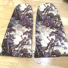 Vintage victorian travel dust cover slipper shoes socks gloves drawstring set