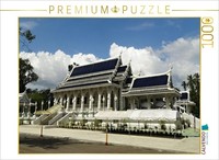 Calvendo Puzzle Traditioneller Buddhisten Tempel | 1000 Teile Lege-GrößE 64X48Cm