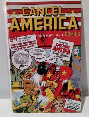 Cancel America #1 - SIGNED Limited Comic 35/213 By Dave Sim Cerebus 71