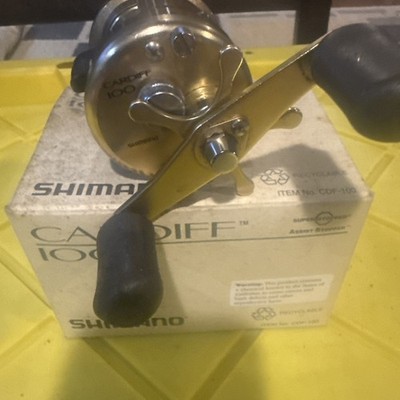 Shimano Cardiff 100 Gold baitcasting round reel