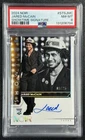 JARED MCCAIN PSA 8 2024 PANINI NOIR ROOKIE SHOWTIME AUTO RC 3/25