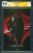 G.I.Joe a Real American Hero 313 CGC JSA 9.8 SS Crain Virgin Variant 1/25