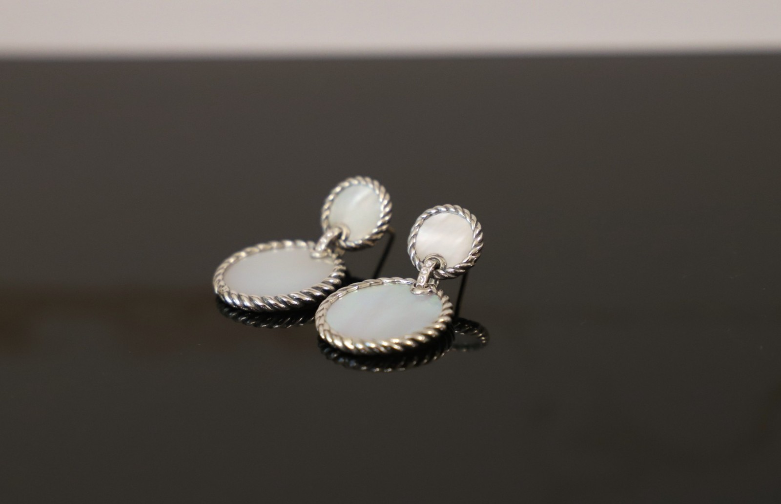 Sterling Silver David Yurman Elements Double Drop… - image 7