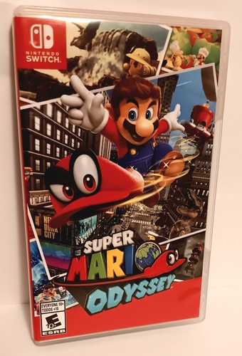Super Mario Odyssey Nintendo Switch CIB komplett getestet funktioniert