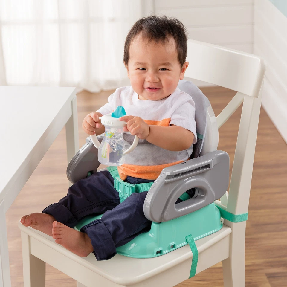 Silla Para Bebe Comer Silla Plegable Portátil Para Niños Niñas Bebes Asiento NUEVO Foto 3 de 4
