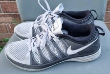 Nike Flynit Lunar 2 Womens Running Shoes Wolf Grey 620465 010 Size UK 6
