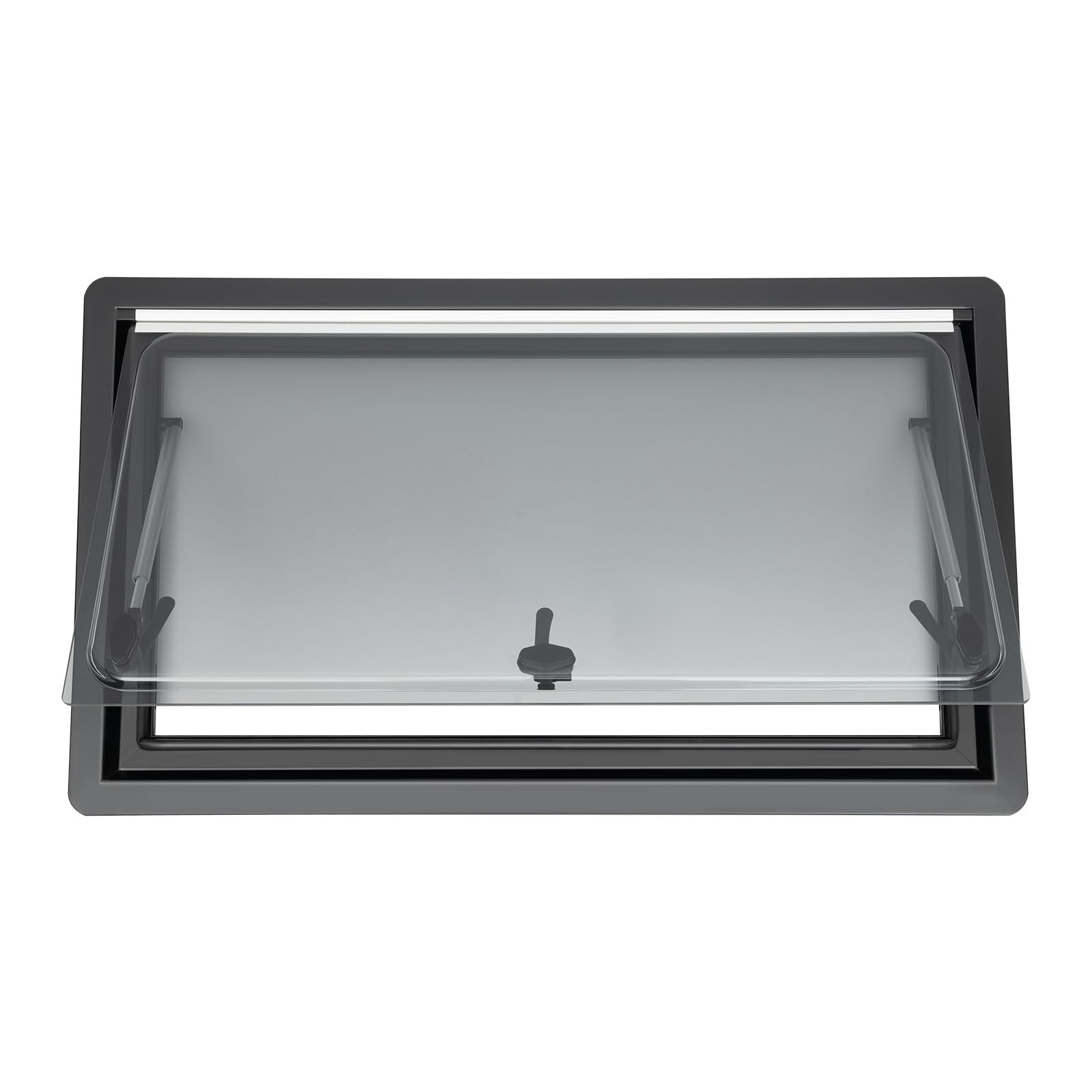 RV Caravan Hinged Push Out Double Glazed Ventilation Window Hatch 900x500mm