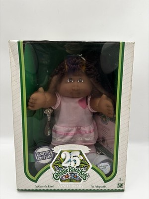 Cabbage Patch Kids Limited Edition 25th Anniversary African American Doll-NEW