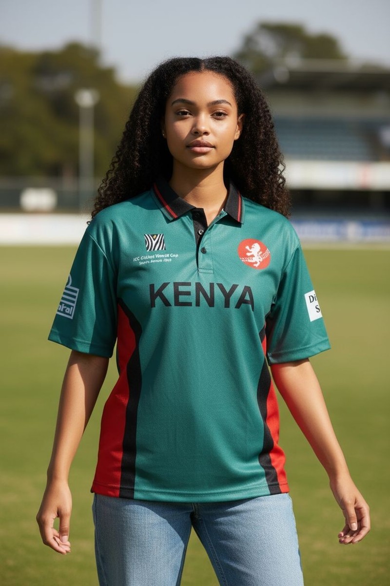 Kenya 2003 ODI World Cup Cricket Shirt – Classic Retro Vintage