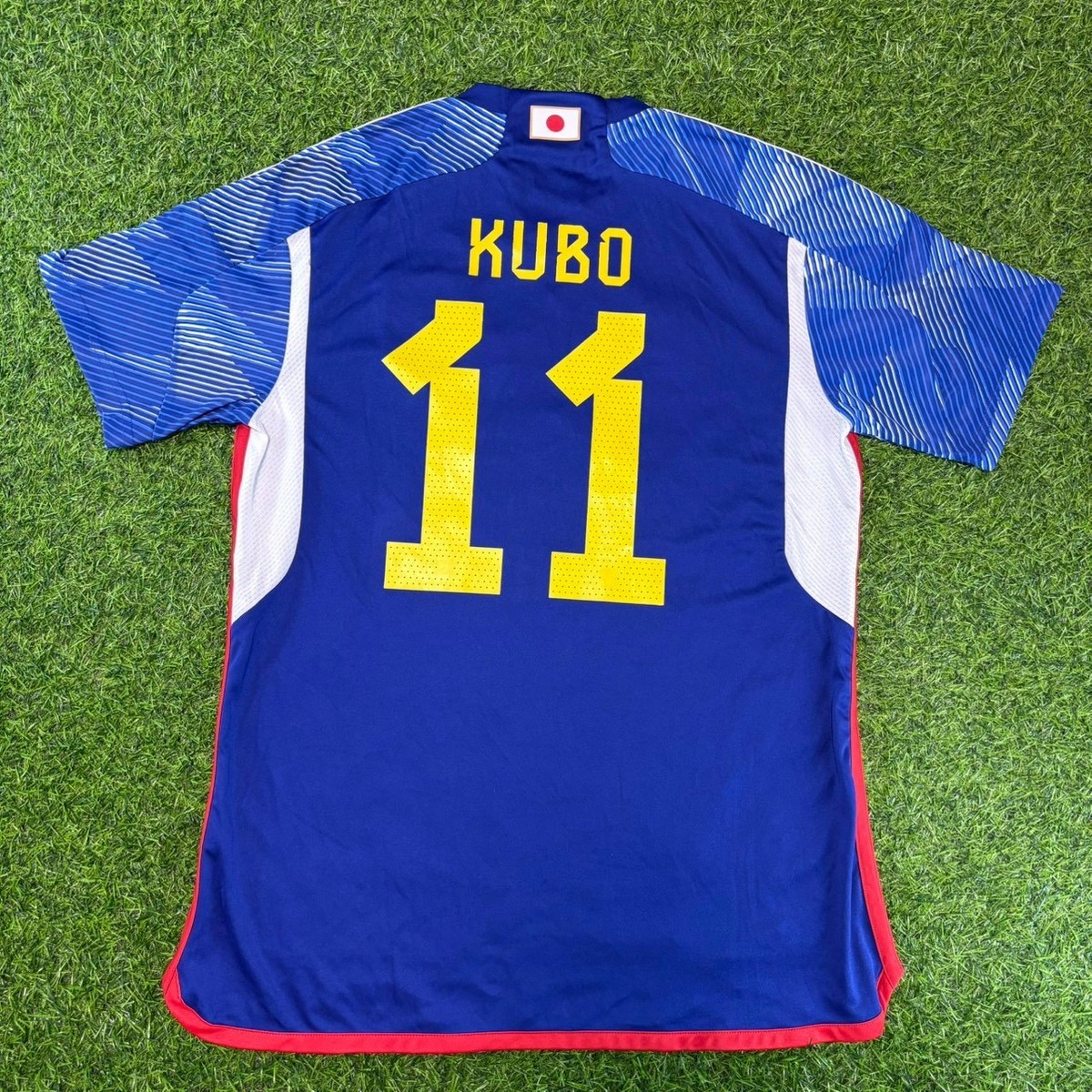 Takefusa Kubo - Japan 2022 Official Jersey Shirt Kit - JPN 2XL