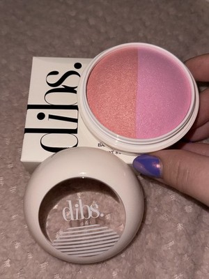 dibs. Duo Blush Pop Star Pink Peach Compact Makeup Duo Blush Pink Peach Shades