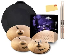 Zildjian ILHESSP I Essentials Plus Cymbal Pack w/ Cymbal Bag