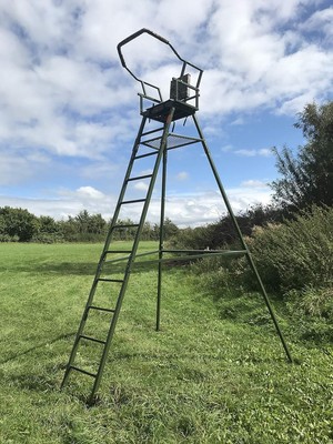 High Seat Shooting Single Free Standing HEAVY DUTY Stalking HIGH high-seat-shooting-single-free-standing-heavy-duty-stalking-high