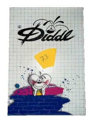 Diddl Blockblatt A6 Nr. 73 Diddl-Maus Sammlung Sammeln 90er Vintage Original  
