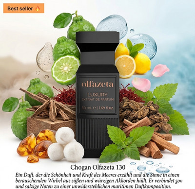 Olfazeta by Chogan Nr. 130U -Oceanic Pulse Luxus-Unisex-Parfum 50 ml 30 % Essenz