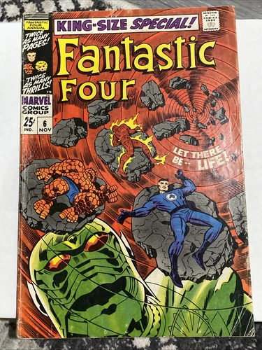 Fantastic Four Annual 6 First App Annihilus Franklin Richards Marvel Key