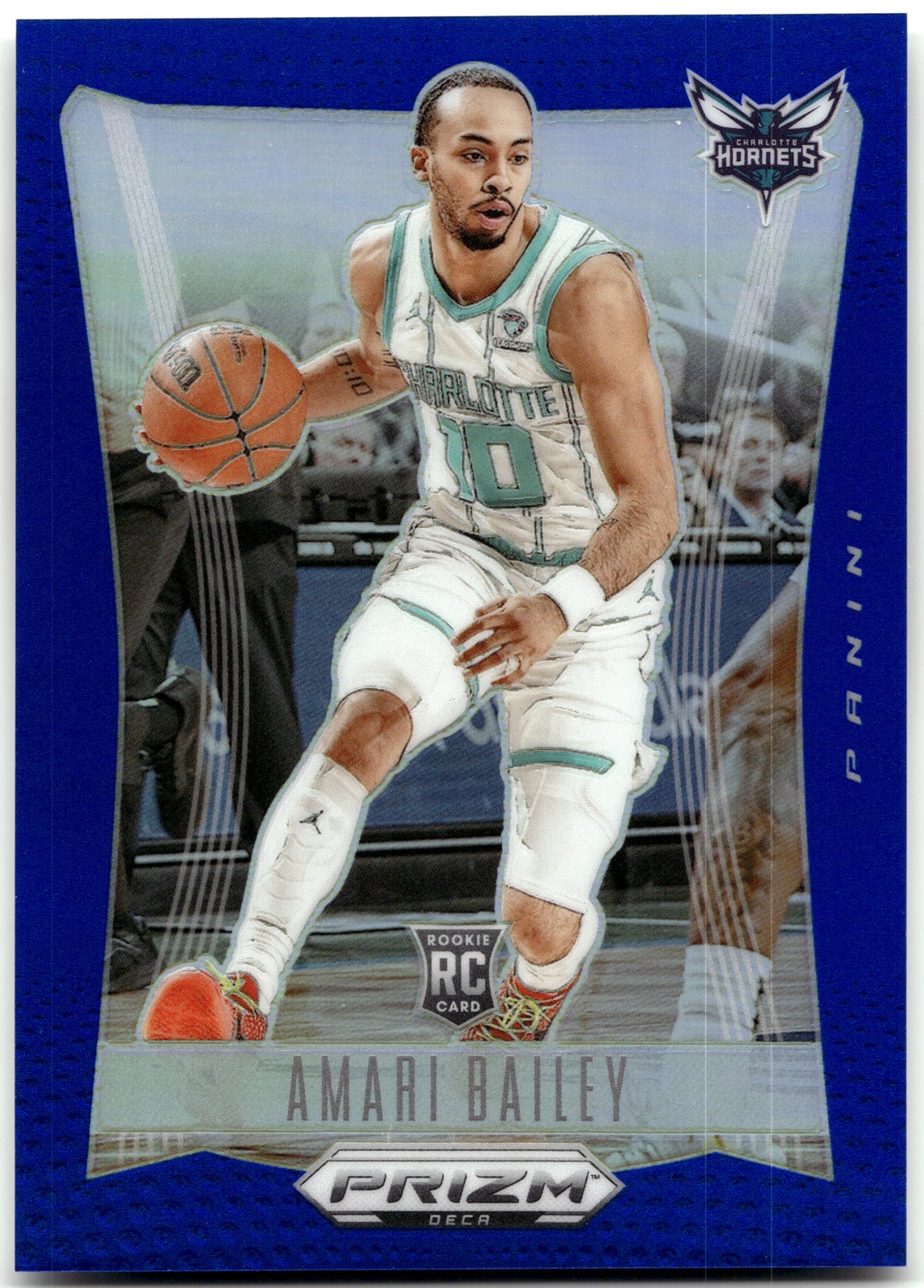 2023-24 Panini Prizm Deca #296 Amari Bailey Blue Prizm 143/149