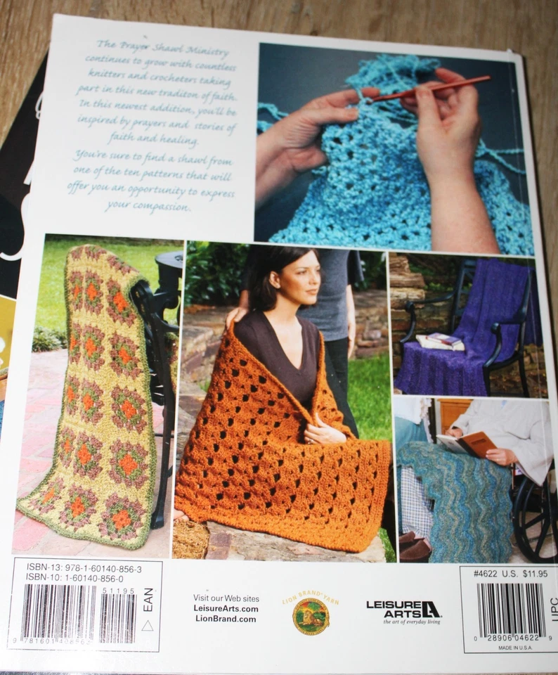 2 Prayer Shawl Ministry Leisure Arts & Annie's Attic Pattern Books - Image 3 of 3