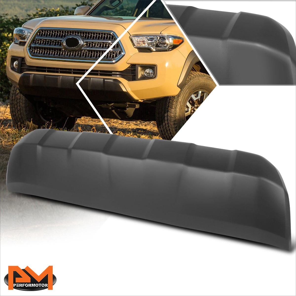 For 16-23 Toyota Tacoma SR SR5 TRD Off-Road Front Lower Bumper