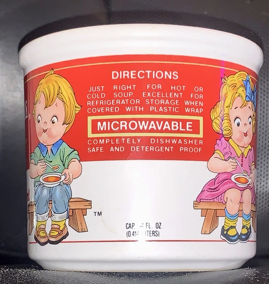 Taza sopa Campbells 1993 vintage cerámica Foto 2 de 3
