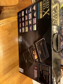 SNK GOLD LIMITED EDITION NEO GEO X CONSOLE Factory Sealed Ninja Masters