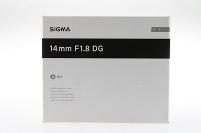 SIGMA 14mm f/1,8 DG HSM Art für L-Mount - SNr: 55552564