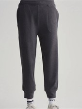 Varley Brushed Rib Cuff Slim 25   Pant Black Marl Medium Sweatpants