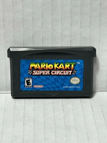 Mario Kart Super Circuit (Nintendo Game Boy Advance) GBA Cartridge Only Tested