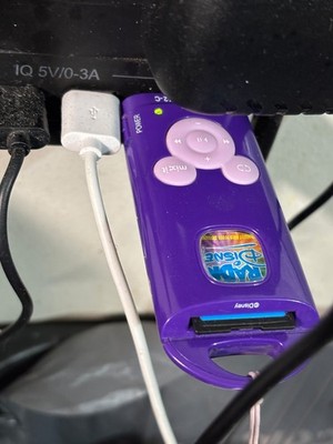 Vtg PURPLE DISNEY Mickey Mouse MP3 player MIX STICK ULTIMATE JAMS