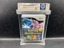 1st Print Pokemon Battle Revolution Nintendo Wii WATA 9.4 A+ FACTORY SEALED VGA