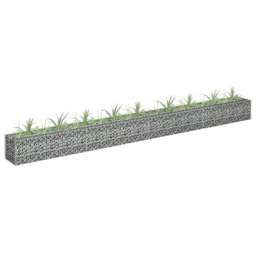 Gabion Raised Bed Basket Planter Outdoor Planter Pot Vegetable Flower Box - Picture 3 of 150