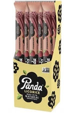 Panda | Natural Soft Strawberry Licorice NON-GMO Vegan & Fat Free - 20 Bars