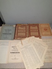 8x Sheet Music And Books - Mendelssohn Vintage Sheet Music Novello