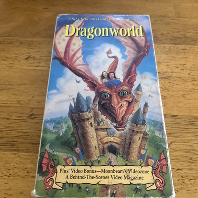 Dragonworld VHS 1994 SAM MACKENZIE / BRITTNEY POWELL tested plays