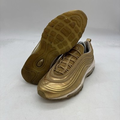 Nike Air Max 97 OG QS Metallic Gold 2017 Womens 10 Lace Up y2k