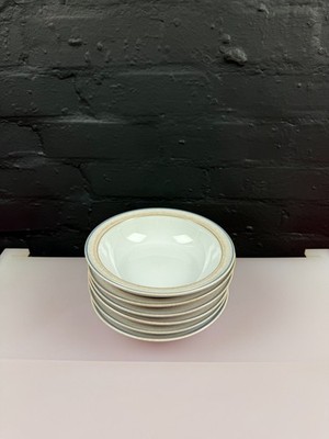 Denby Tasmin Suppen-/Müslischalen 18 cm breit 1. Qualität 6er Set