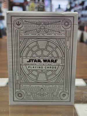 THEORY 11 STAR WARS LIGHT (WHITE) DECK OF PREMIUM PLAYING CARDS DISNEY NEW
