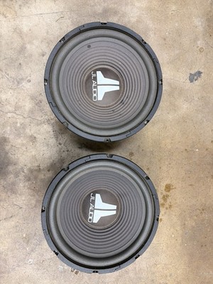 (2) pair JL Audio USA MADE 10IB4 10'' Subwoofer Speaker GREAT Condition USA