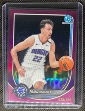 2025-26 Bowman Franz Wagner #BCV-95 Chrome Fuchsia Refractor 28/199 Magic