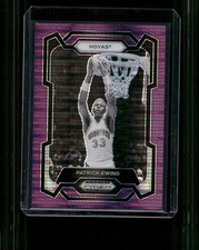 2024 Panini Prizm Draft Picks #20 Patrick Ewing Prizms Purple Pulsar #/55