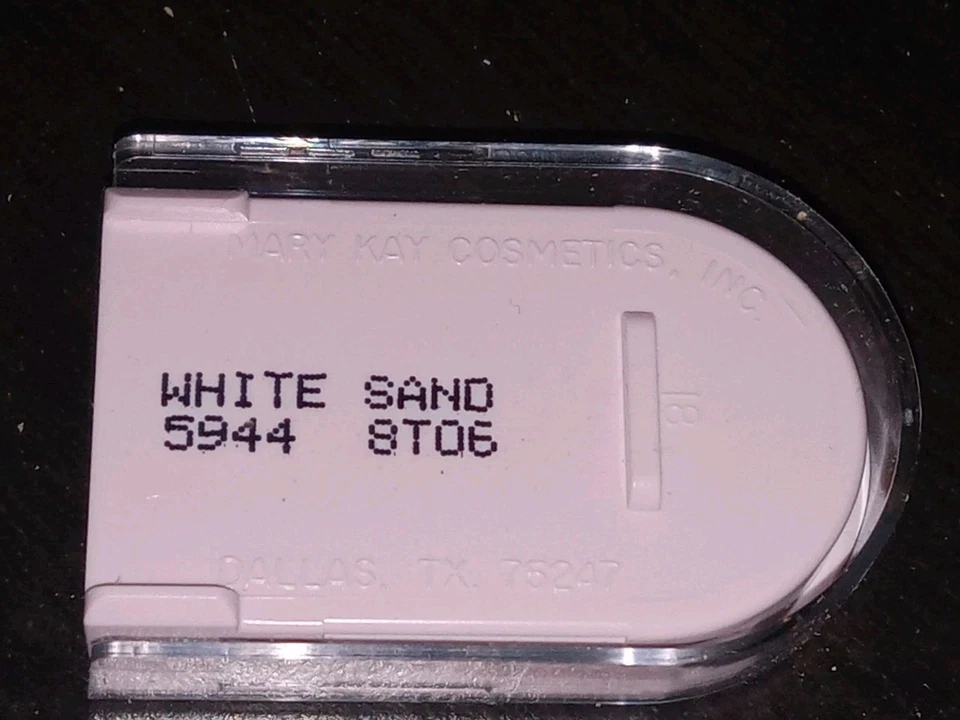 Mary Kay Powder Perfect Eye Color * WHITE SAND #5944 .09 OZ NIB Discontinued - Image 3 of 4