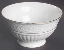 Gibson Designs Claremont Gold  Soup Cereal Bowl 5918866