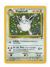 Wigglytuff 19/130 Holo Rare Base Set 2 Pokemon Lightly Played on eBay